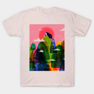 Tip of a mountain T-Shirt